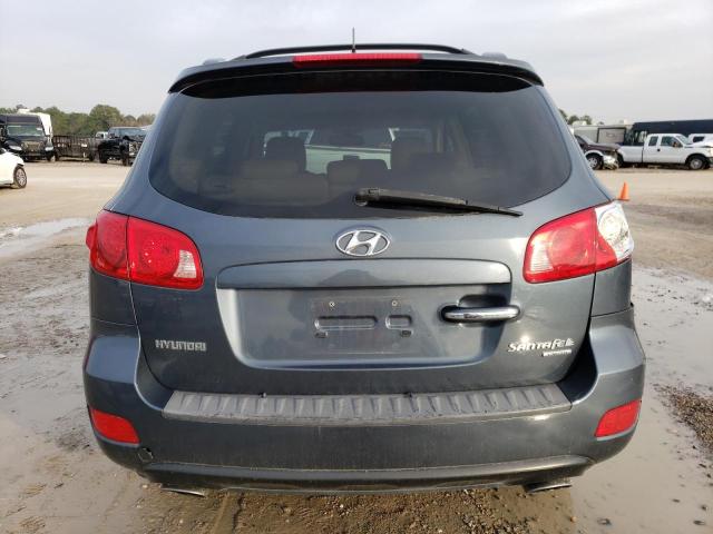 5NMSH13E87H076722 - 2007 HYUNDAI SANTA FE SE BLUE photo 6