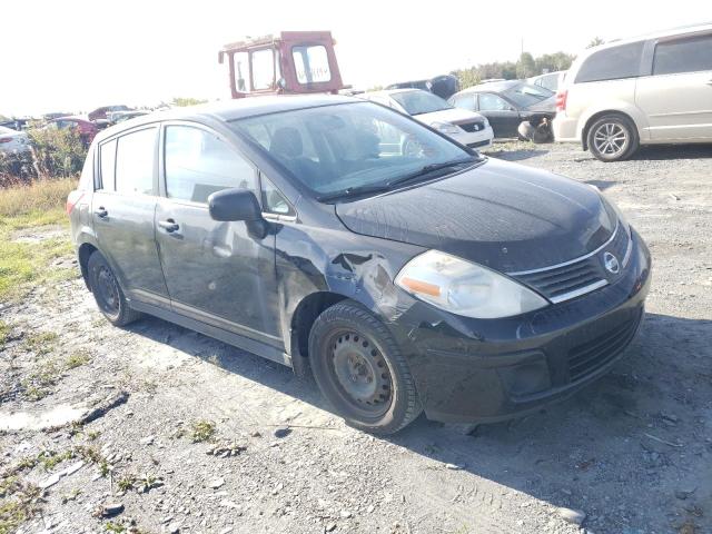 3N1BC13E08L359878 - 2008 NISSAN VERSA S BLACK photo 4