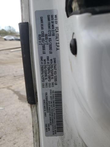 ZFBHRFAB6K6N01571 - 2019 RAM PROMASTER თეთრი ფოტო 14