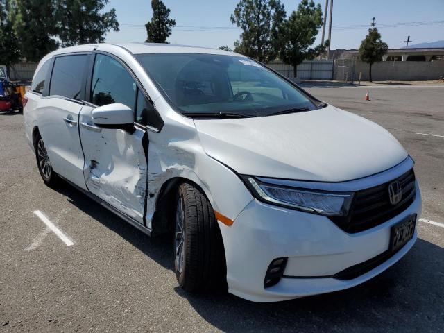 5FNRL6H77NB006986 - 2022 HONDA ODYSSEY EXL WHITE photo 4