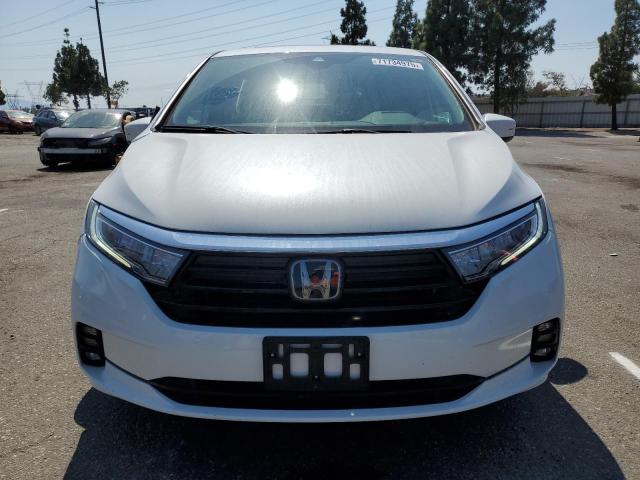 5FNRL6H77NB006986 - 2022 HONDA ODYSSEY EXL WHITE photo 5