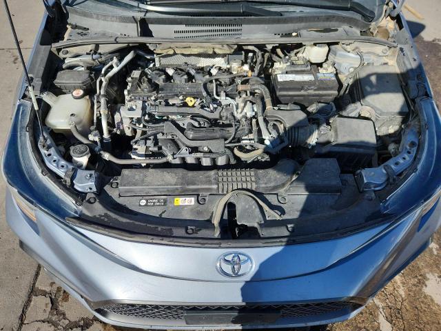 5YFS4MCE9MP073200 - 2021 TOYOTA COROLLA SE GRAY photo 11