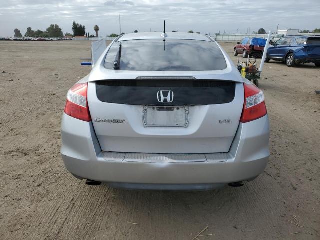 5J6TF1H54CL001618 - 2012 HONDA CROSSTOUR EXL SILVER photo 6