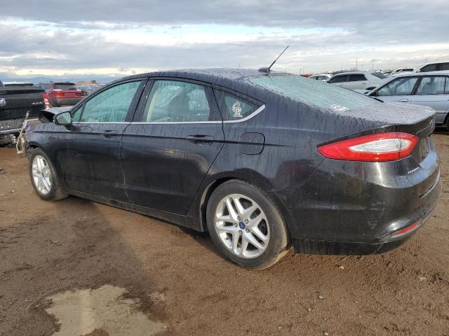 3FA6P0H77FR162391 - 2015 FORD FUSION SE BLACK photo 2