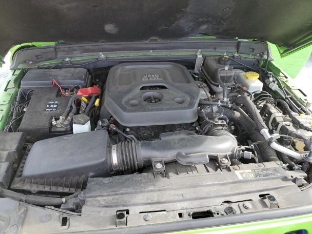 1C4HJXEN1LW109341 - 2020 JEEP WRANGLER U SAHARA მწვანე ფოტო 12