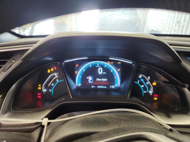 SHHFK7H67KU206070 - 2019 HONDA CIVIC EX GRAY photo 9