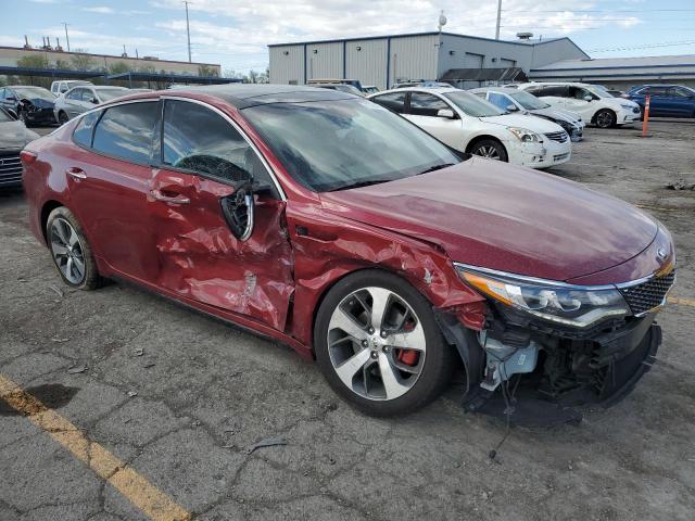 5XXGW4L25JG225550 - 2018 KIA OPTIMA SX 红色 照片 4