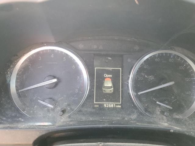 5TDKKRFH2FS118335 - 2015 TOYOTA HIGHLANDER XLE GRAY photo 9