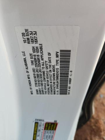 5FNRL6H78MB024315 - 2021 HONDA ODYSSEY EXL WHITE photo 14