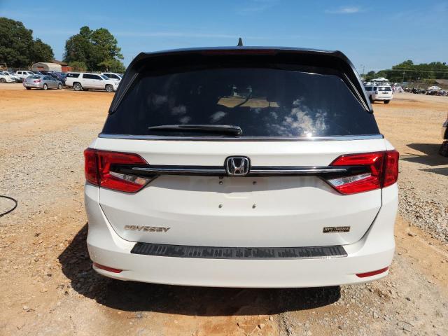 5FNRL6H78MB024315 - 2021 HONDA ODYSSEY EXL WHITE photo 6