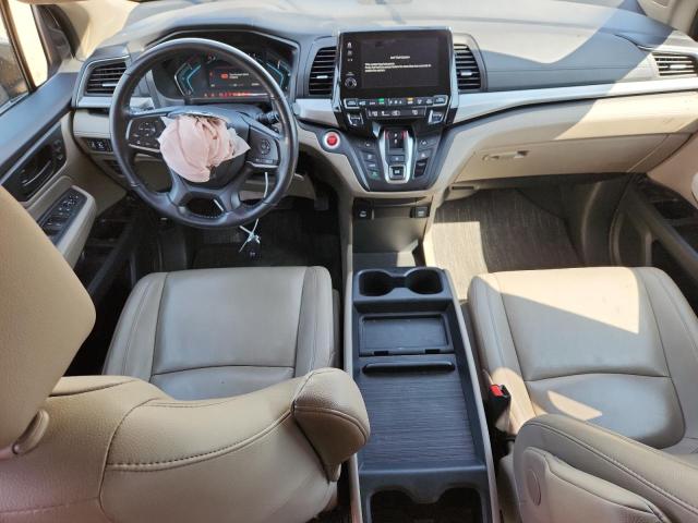 5FNRL6H78MB024315 - 2021 HONDA ODYSSEY EXL WHITE photo 8