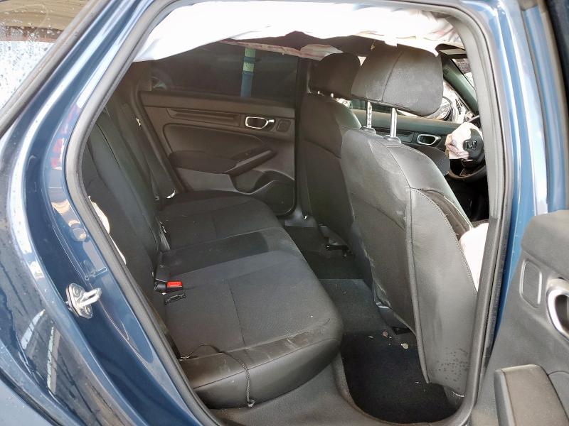 2HGFE2F58SH554705 - 2025 HONDA CIVIC SPORT BLUE photo 10