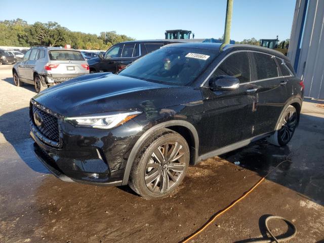 3PCAJ5BA5MF106018 - 2021 INFINITI QX50 LUXE BLACK photo 1