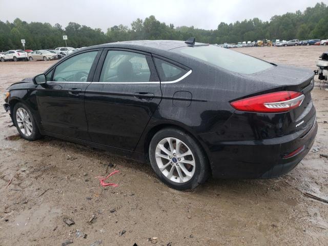 3FA6P0HD1LR178376 - 2020 FORD FUSION SE BLACK photo 2