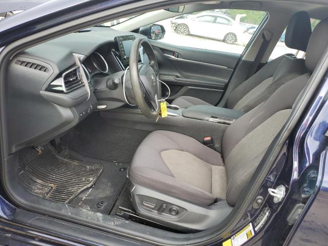4T1C11AK2MU466863 - 2021 TOYOTA CAMRY LE BLUE photo 7
