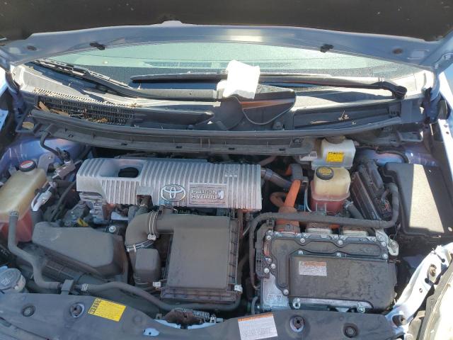 JTDKN3DP6F3065963 - 2015 TOYOTA PRIUS PLUG Синий фото 11