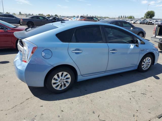 JTDKN3DP6F3065963 - 2015 TOYOTA PRIUS PLUG Синий фото 3
