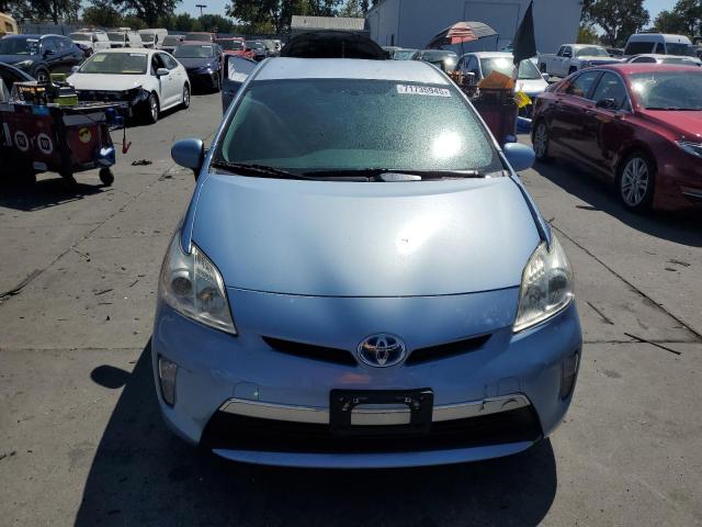 JTDKN3DP6F3065963 - 2015 TOYOTA PRIUS PLUG Синий фото 5