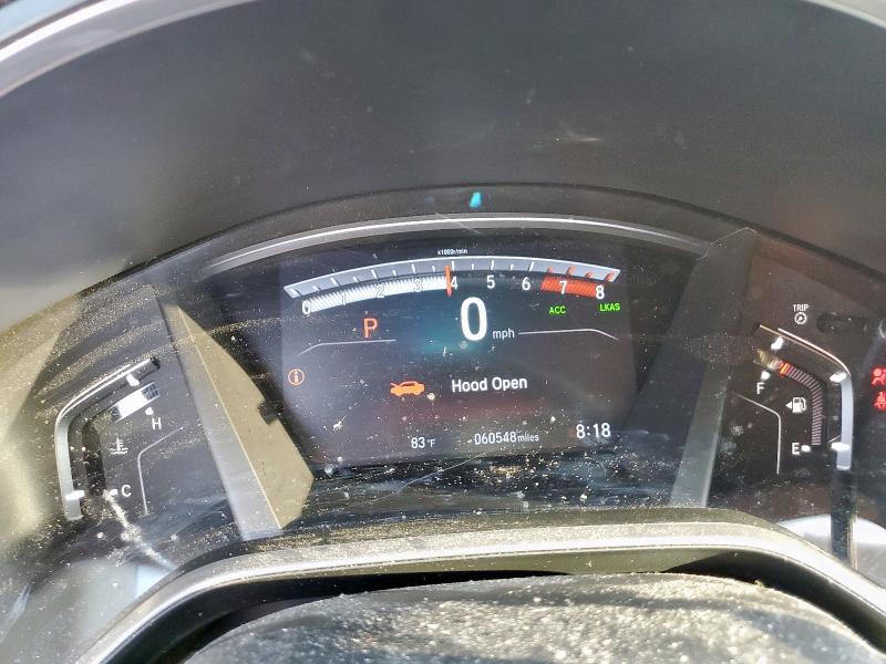 7FARW1H83LE010280 - 2020 HONDA CR-V EXL GRAY photo 9