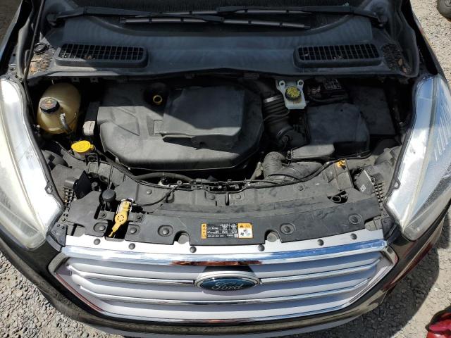 1FMCU0J96HUE84335 - 2017 FORD ESCAPE TITANIUM BLACK photo 12