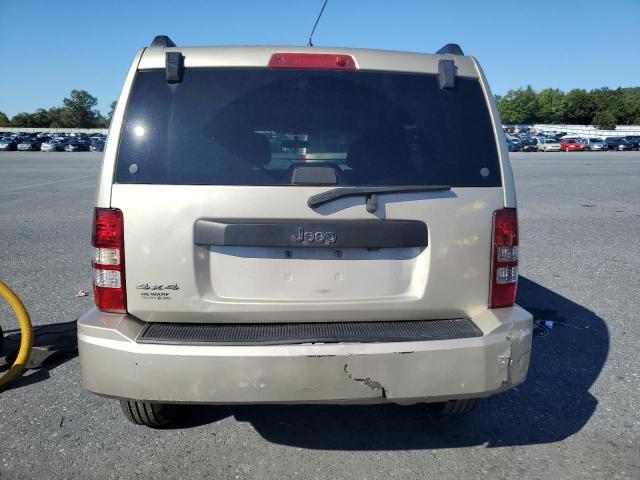 1J4PN2GK3AW155296 - 2010 JEEP LIBERTY SPORT 金色 照片 6