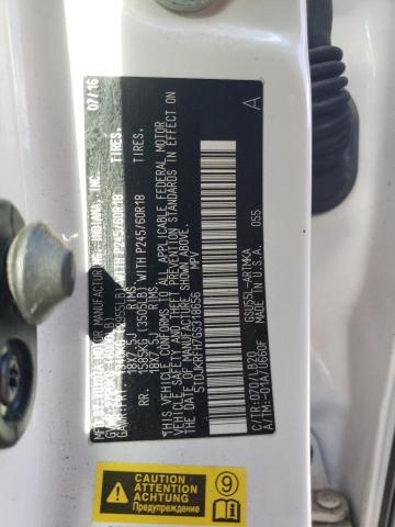 5TDJKRFH7GS318656 - 2016 TOYOTA HIGHLANDER XLE 白色 照片 13