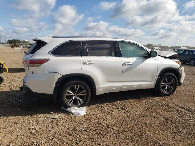 5TDJKRFH7GS318656 - 2016 TOYOTA HIGHLANDER XLE 白色 照片 3