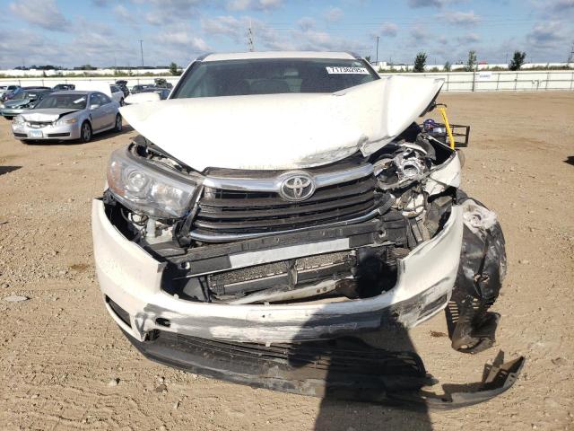 5TDJKRFH7GS318656 - 2016 TOYOTA HIGHLANDER XLE 白色 照片 5
