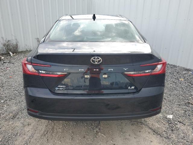 4T1DBADK8SU502050 - 2025 TOYOTA CAMRY XSE შავი ფოტო 6