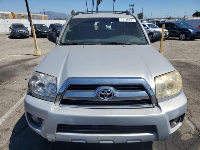 JTEZU14RX80101211 - 2008 TOYOTA 4RUNNER SR5 SILVER photo 5