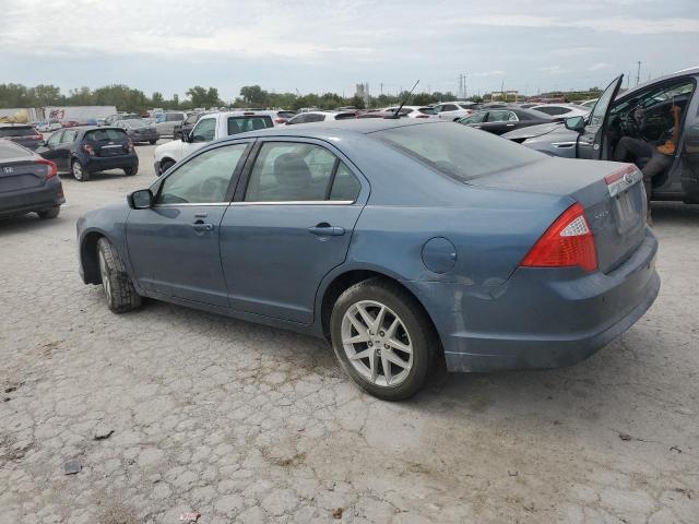 3FAHP0JG5CR184646 - 2012 FORD FUSION SEL TEAL photo 2