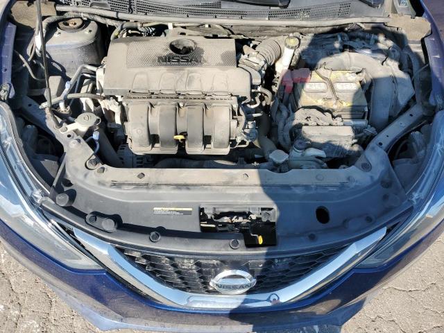 3N1AB7AP7KY261656 - 2019 NISSAN SENTRA S 蓝色 照片 11