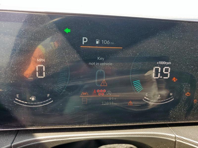 5NMP2DGL5RH025425 - 2024 HYUNDAI SANTA FE SEL ვერცხლისფერი ფოტო 9