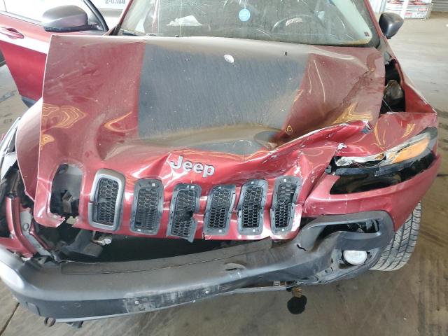1C4PJMBS3FW752959 - 2015 JEEP CHEROKEE TRAILHAWK RED photo 12