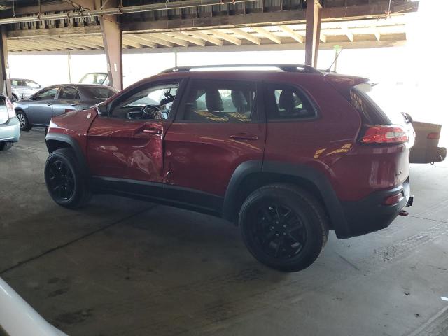 1C4PJMBS3FW752959 - 2015 JEEP CHEROKEE TRAILHAWK RED photo 2