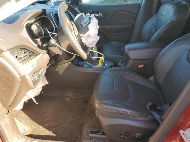 1C4PJMBS3FW752959 - 2015 JEEP CHEROKEE TRAILHAWK RED photo 7