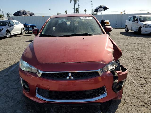 JA32U2FU6HU008433 - 2017 MITSUBISHI LANCER ES RED photo 5