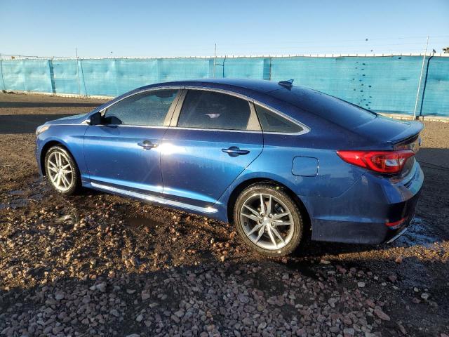 5NPE34AB2HH558175 - 2017 HYUNDAI SONATA SPORT Blau Foto 2