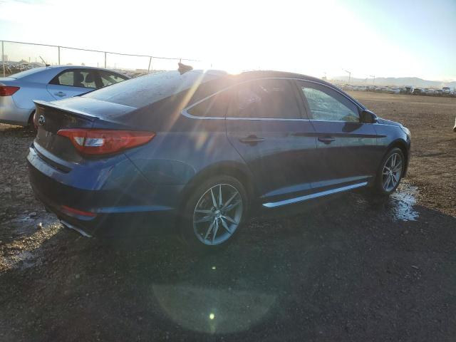 5NPE34AB2HH558175 - 2017 HYUNDAI SONATA SPORT Blau Foto 3