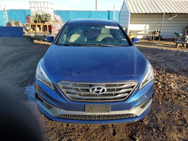 5NPE34AB2HH558175 - 2017 HYUNDAI SONATA SPORT Blau Foto 5