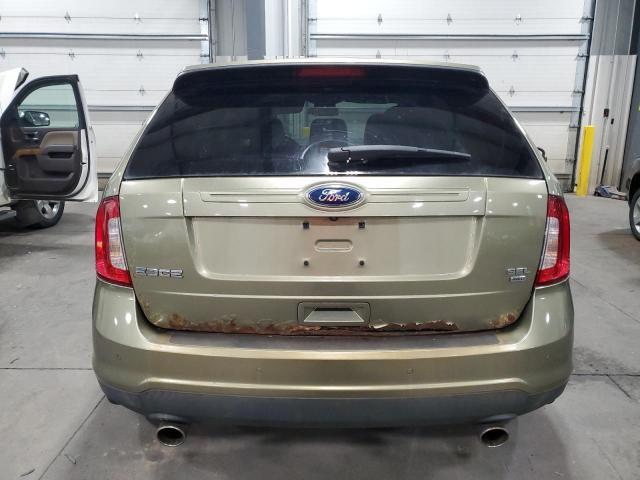 2FMDK4JC9CBA13291 - 2012 FORD EDGE SEL GREEN photo 6