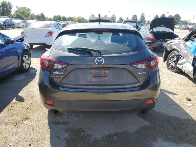 JM1BM1L70G1314926 - 2016 MAZDA 3 TOURING GRAY photo 6