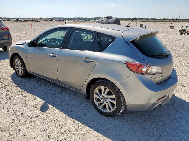 JM1BL1L7XD1782418 - 2013 MAZDA 3 I SILVER photo 2