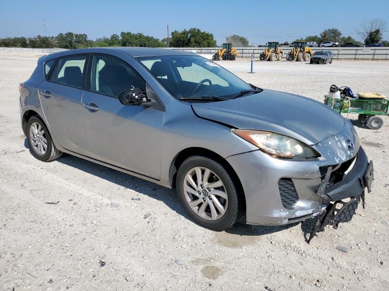 JM1BL1L7XD1782418 - 2013 MAZDA 3 I SILVER photo 4