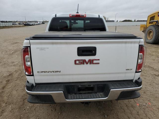 1GTG6DE35G1357797 - 2016 GMC CANYON SLT WHITE photo 6