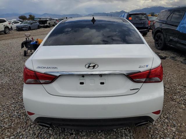 5NPEC4AB5EH827118 - 2014 HYUNDAI SONATA SE WHITE photo 6