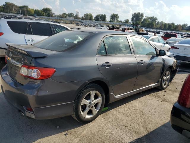 2T1BU4EE2BC713855 - 2011 TOYOTA COROLLA BASE GRAY photo 3