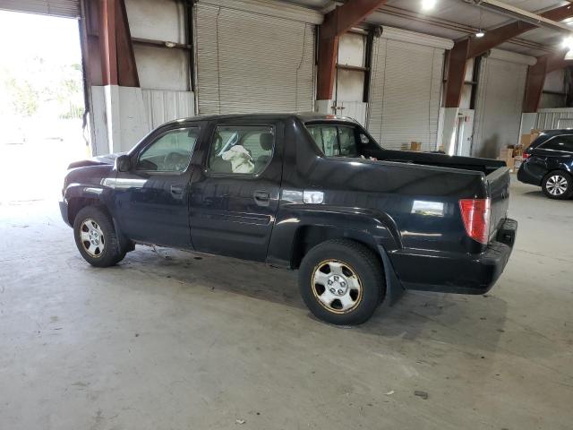 5FPYK16209B102724 - 2009 HONDA RIDGELINE RT BLACK photo 2