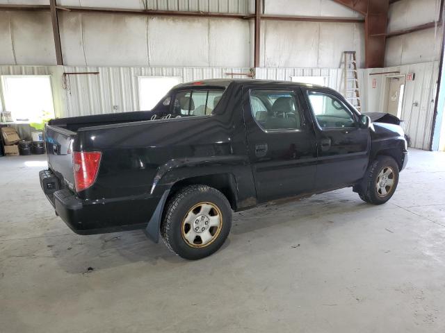 5FPYK16209B102724 - 2009 HONDA RIDGELINE RT BLACK photo 3