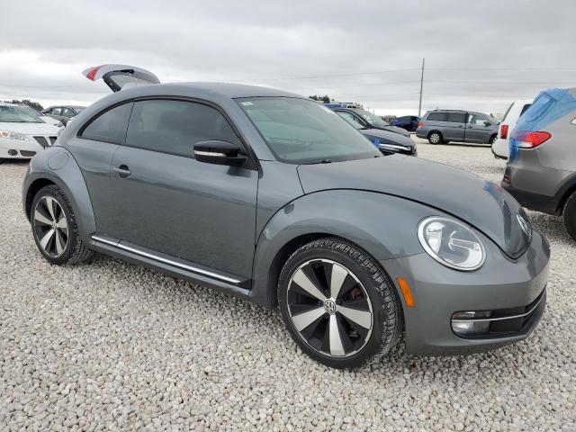 3VW4A7AT6CM634542 - 2012 VOLKSWAGEN BEETLE TURBO CHARCOAL photo 4